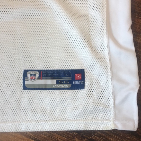 NFL REEBOK NEW YORK JETS JERSEY MEN'S SIZE 56 100% AUTHENTIC SANTONIO HOLMES #10 - Picture 4 of 15